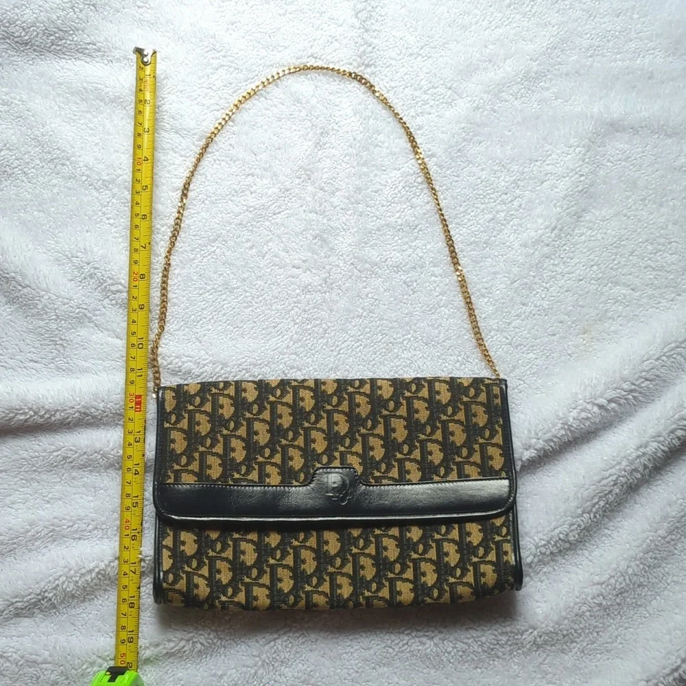 DIOR Vintage 30 Montaigne Monogram Shoulder Bag